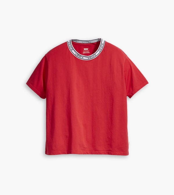 Levis VARSITY TEE RED Image 2 Preview