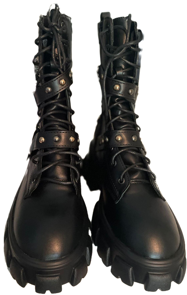 Mudd Krystal Combat Boots Image 2 Preview