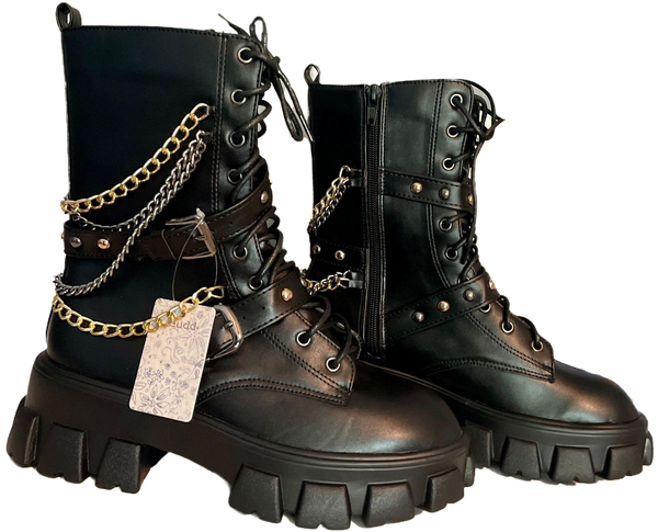 Mudd Krystal Combat Boots Image 5 Preview