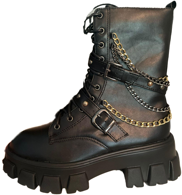 Mudd Krystal Combat Boots Image 7 Preview
