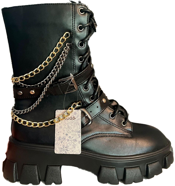 Mudd Krystal Combat Boots Image 9 Preview