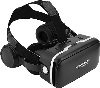 VR شاينكون نظارات الواقع الافتراضي ثلاثية الابعاد مع سماعة اذن  Image 4 Preview