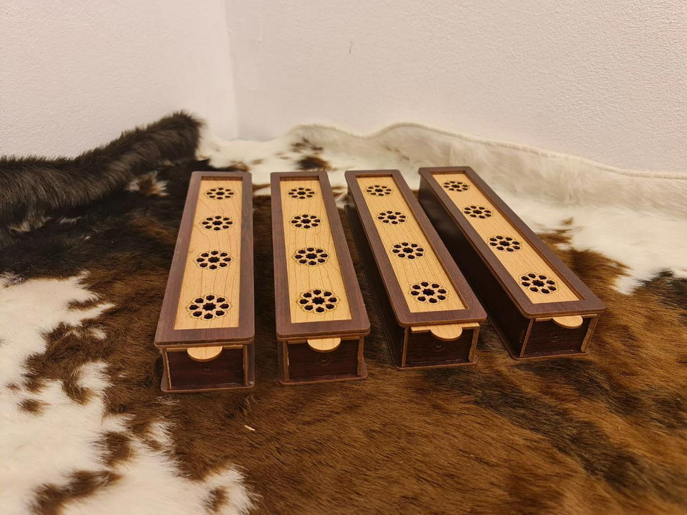 Wood incense burner Preview Image