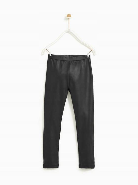 ZARA ECO LEATHER LEGGINGS Preview Image