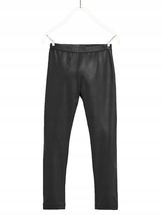 ZARA ECO LEATHER LEGGINGS Image 2 Preview