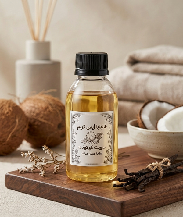 عطر فواحة عيدان برائحة ايس كريم فانيليا وسويت كوكونت  Image 1 Preview