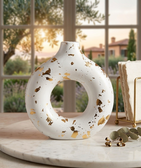 فازة دوناتس بورق الدهب Image 1 Preview