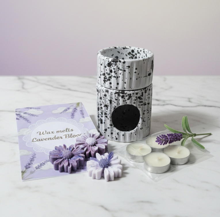 مجموعة الفواحة وشمع الفوندو بعطر اللافندر  Preview Image