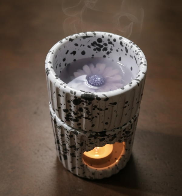 مجموعة الفواحة وشمع الفوندو بعطر اللافندر  Image 3 Preview