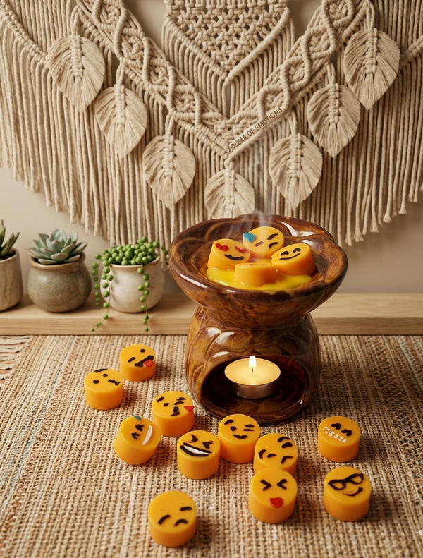 مجموعة فوندو سمايلى فيس بعطر جولدن مسك  Image 2 Preview