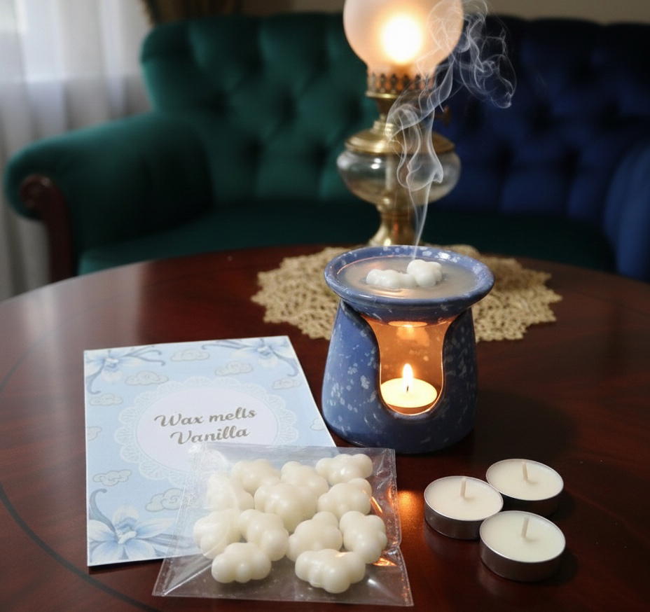 مجموعة شمع الفوندو بعطر الفانيليا  Preview Image