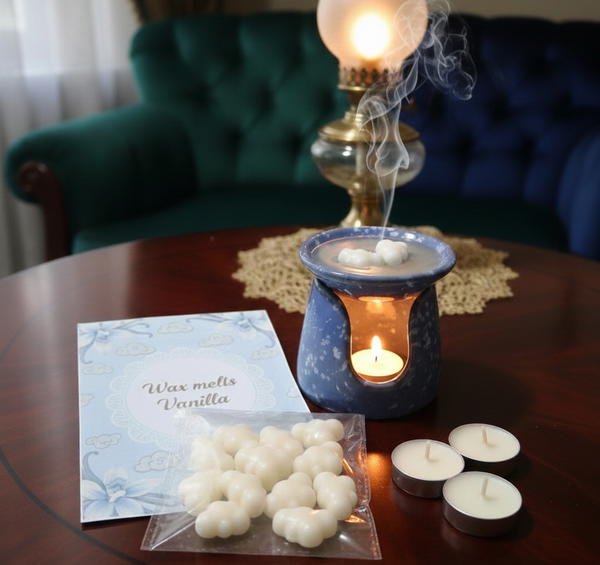 مجموعة شمع الفوندو بعطر الفانيليا  Image 1 Preview