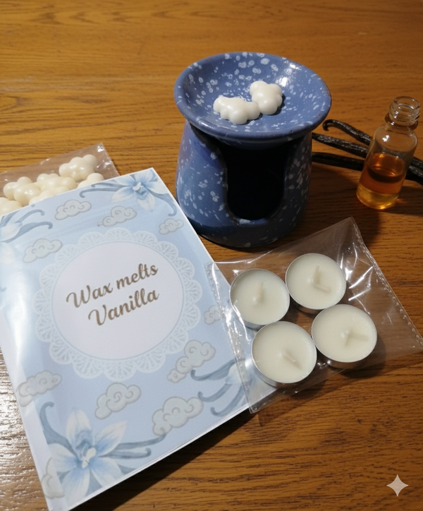 مجموعة شمع الفوندو بعطر الفانيليا  Image 2 Preview