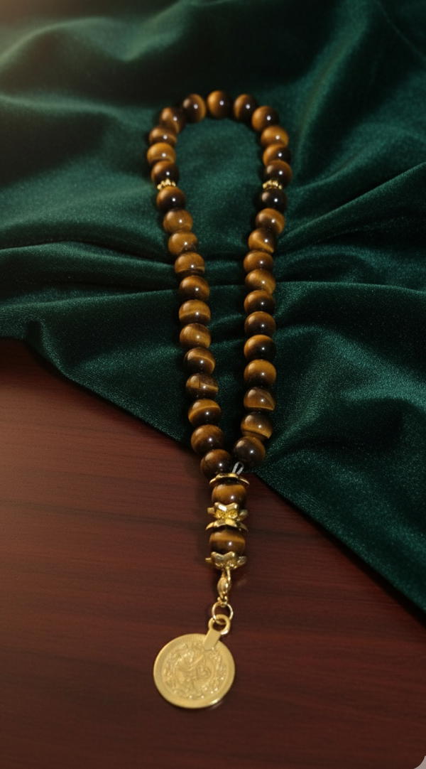 سبحة عين النمر بنى Image 3 Preview