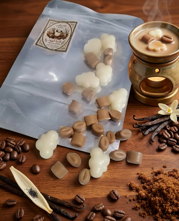 شمع فوندو بعطر الفانيليا والقهوة Image 1 Preview