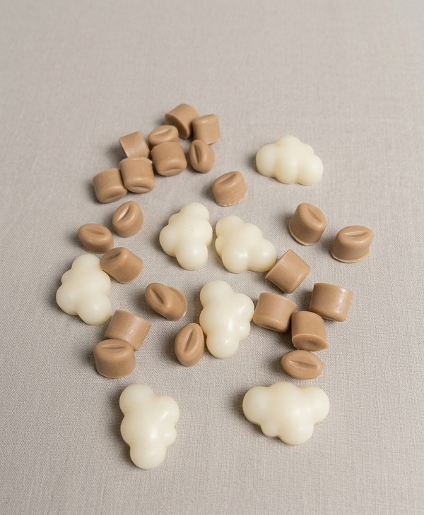 شمع فوندو بعطر الفانيليا والقهوة Image 2 Preview