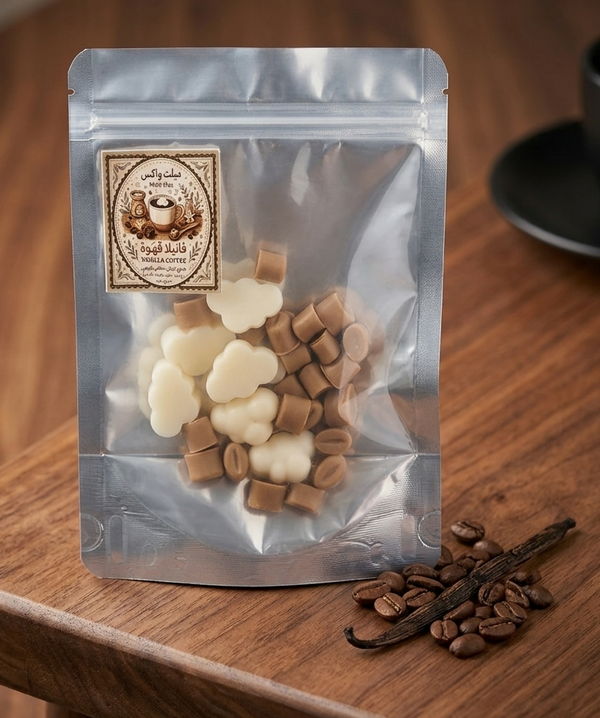 شمع فوندو بعطر الفانيليا والقهوة Image 3 Preview