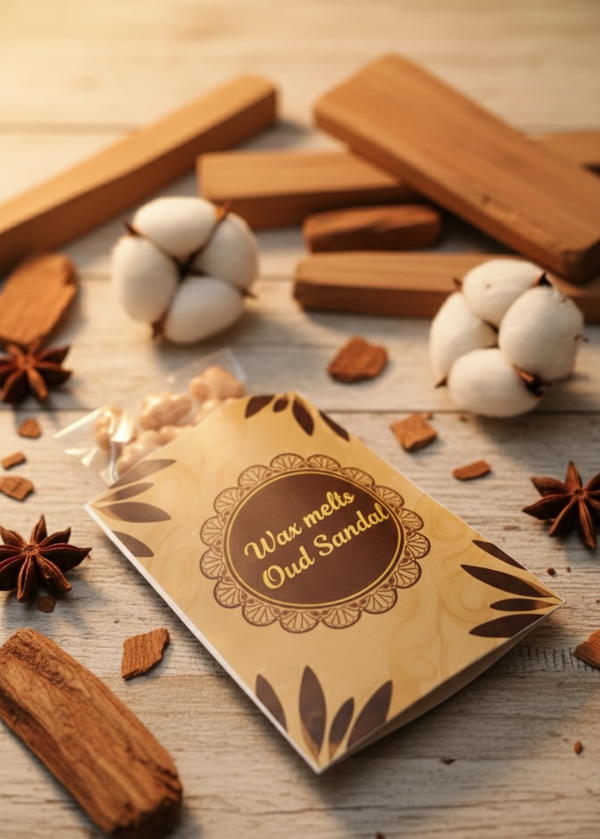 شمع فوندو بعطر عود صندل  Image 2 Preview