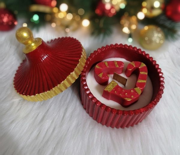 شمعة الكريسماس برائحة ابل بامبكين Image 1 Preview