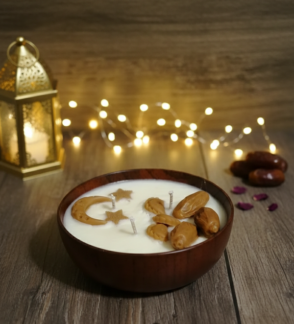 شمعة طبق رمضان بعطر مسك الكعبة Image 1 Preview