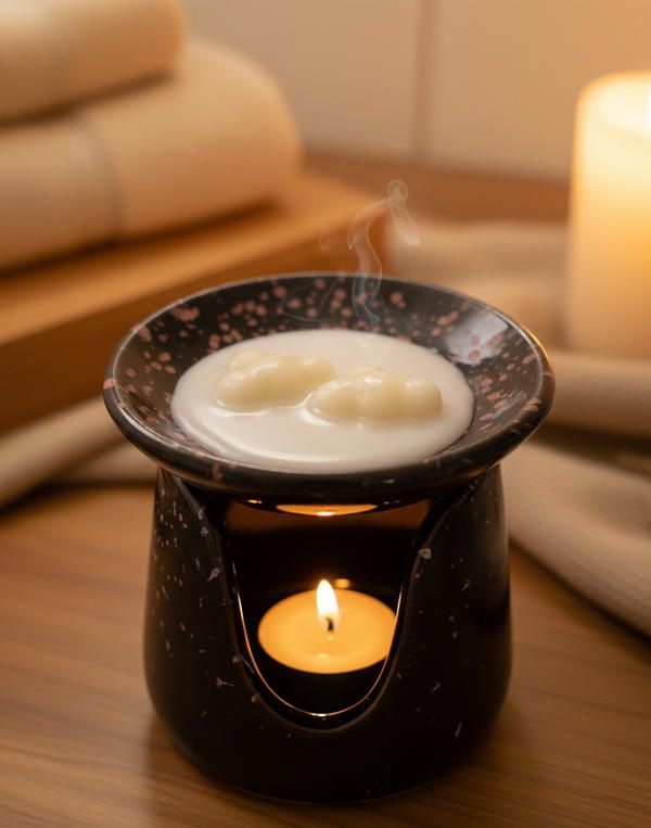 طقم فواحة شمعه مع قطع السحب المعطرة Image 2 Preview