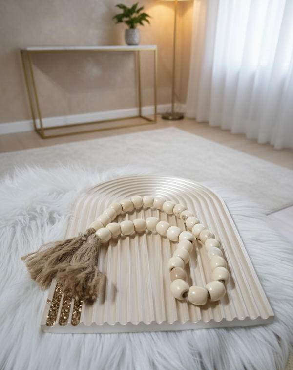 طقم هاند ميد من الماربل مع شمعة كوفى فانيليا Image 7 Preview