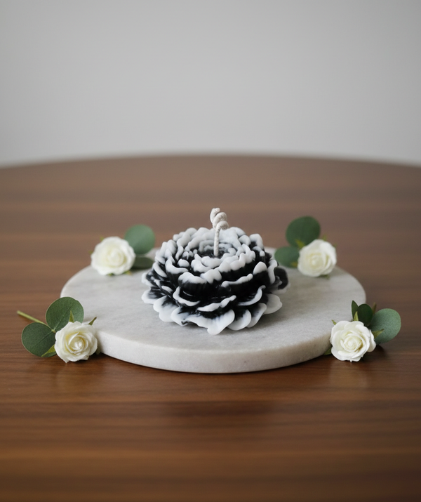 طقم مبخرة وكوستر وشمعه بعطر التوليب هاند ميد  Image 5 Preview