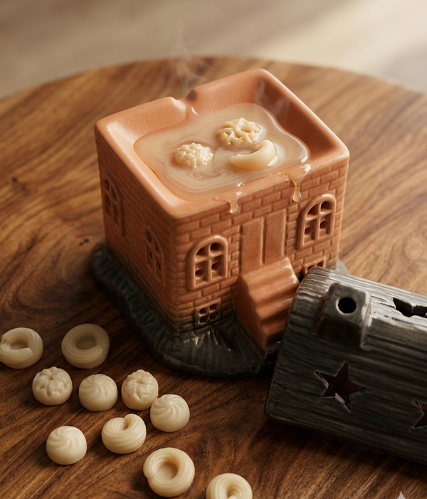 طقم شمع فوندو على شكل كحك العيد  Image 3 Preview