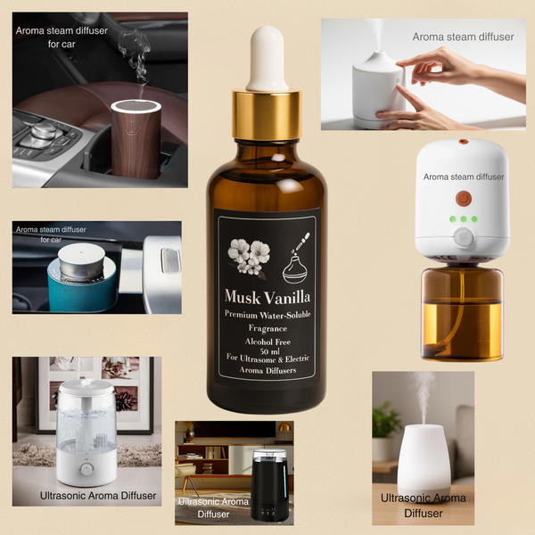 زيت فواحة كهربا بعطر المسك فانيليا  Image 1 Preview