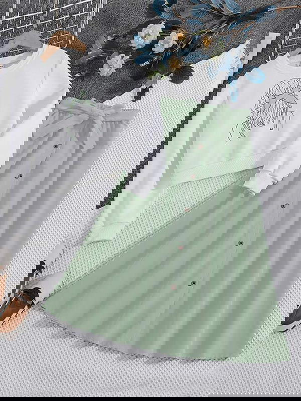 طقم جيبه و بلوزه Image 2 Preview