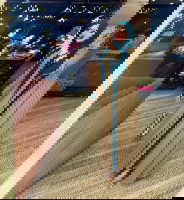 توينز قطعتين بيزك دريس كت و اوبن دريس  Image 3 Preview