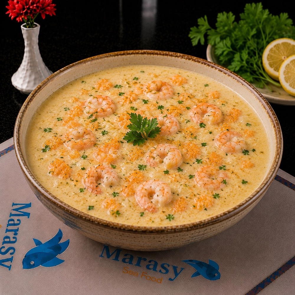 شوربه بطارخ بالجمبري Preview Image