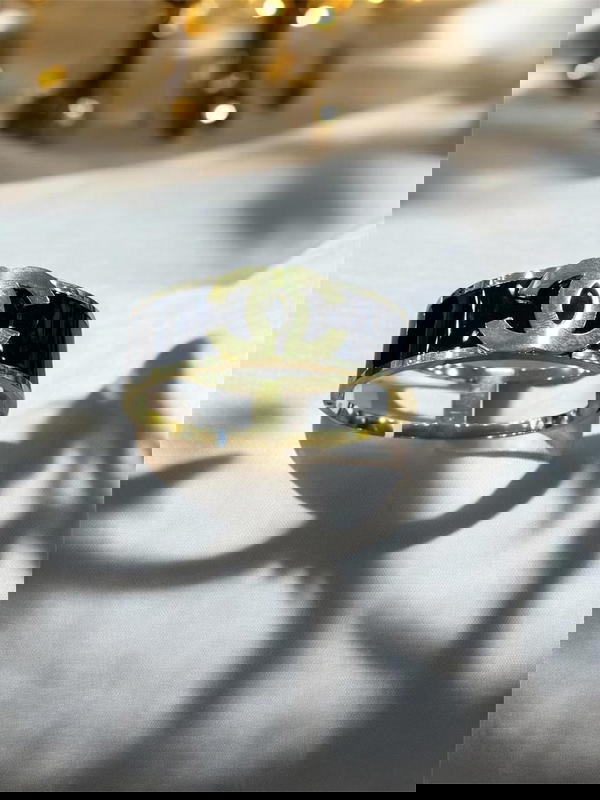 Bracelet Channel Gold with Black Image 1 Preview