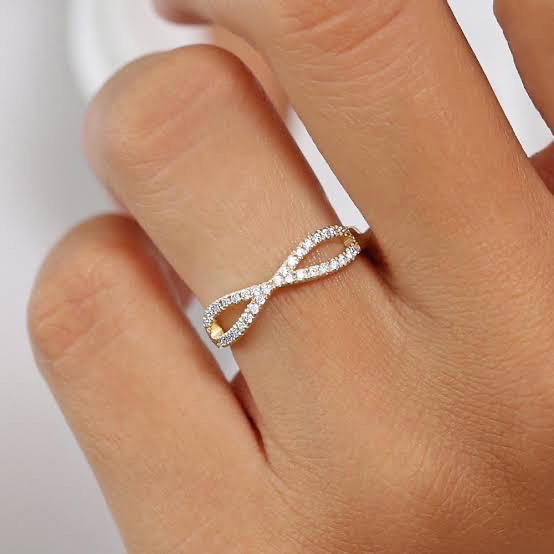 Infinity Ring - Rose Gold Image 1 Preview