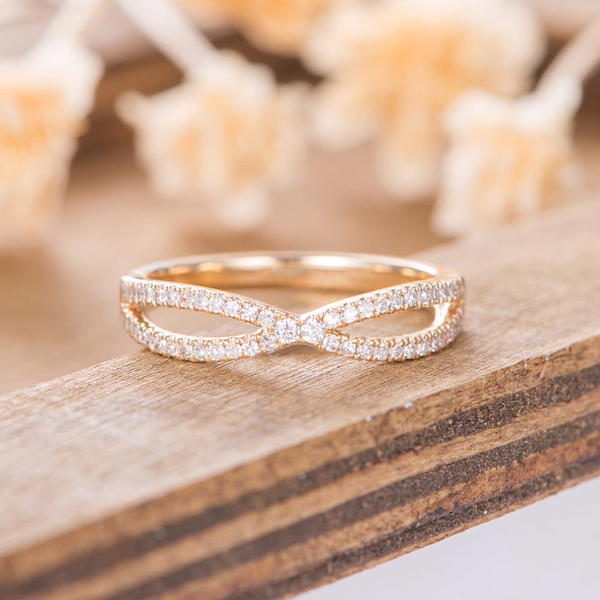 Infinity Ring - Rose Gold Image 2 Preview