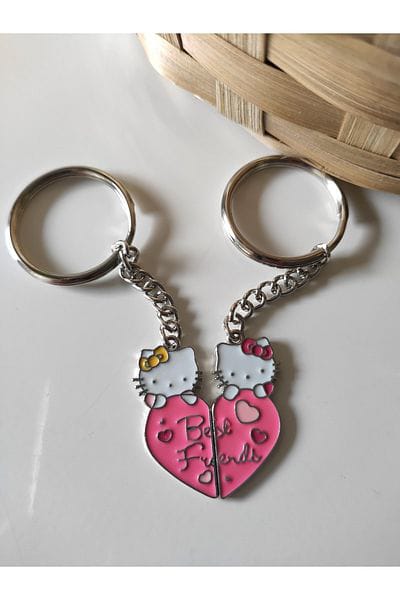 2pcs hellokitty matching keychains  Preview Image
