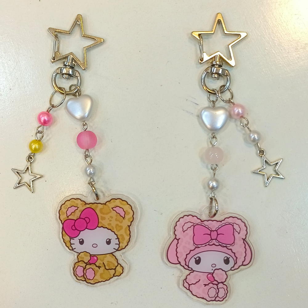 Sanrio beaded keychain  Preview Image