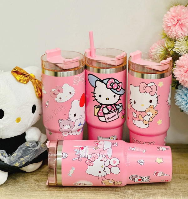 hellokitty 900ml Stanley Tumblr  Image 2 Preview