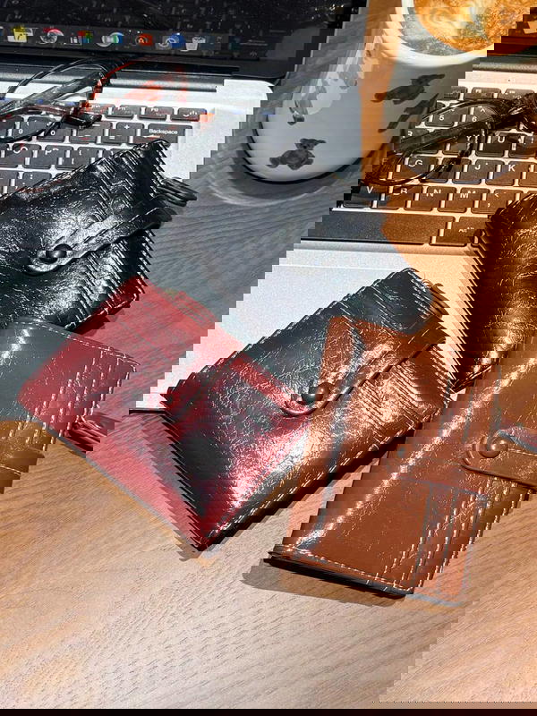 leather purse Image 2 Preview