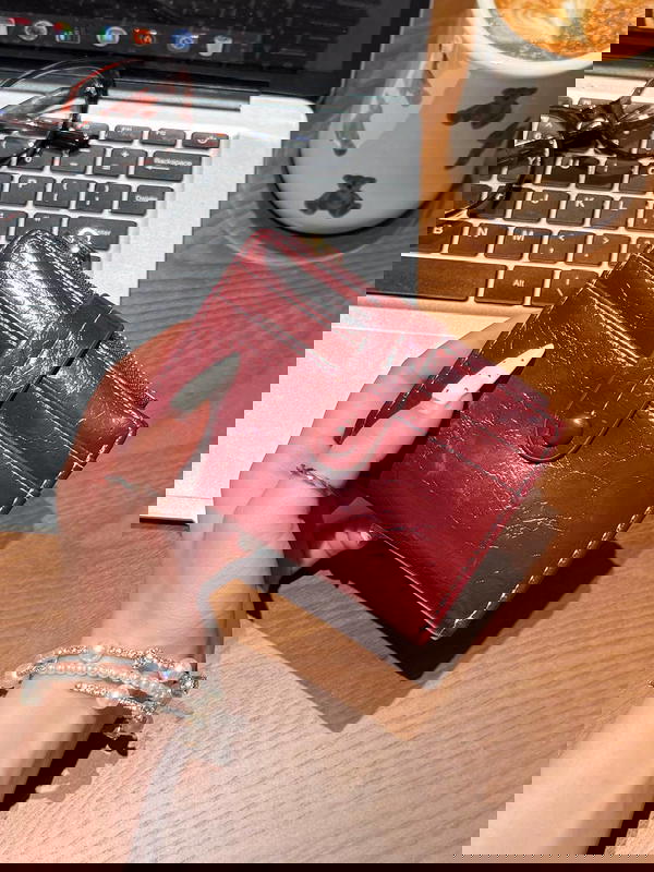 leather purse Image 4 Preview