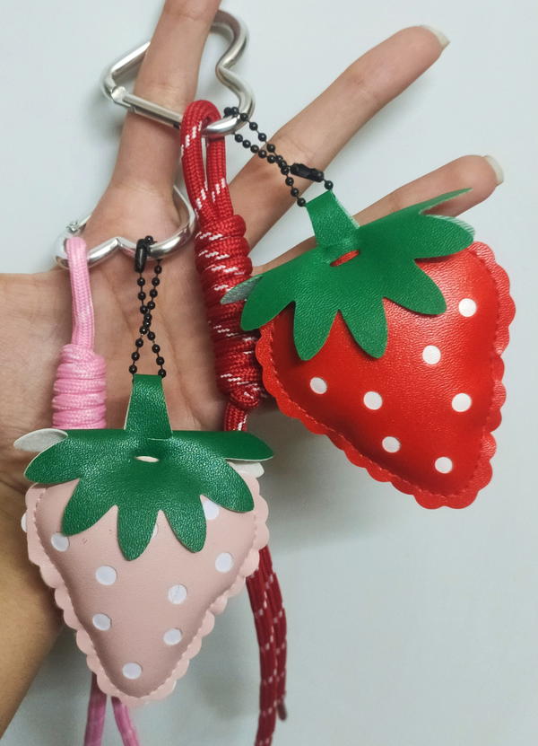 Strawberry matching keychain  Image 2 Preview