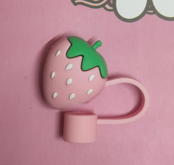 Strawberry straw cover  Image 1 Preview