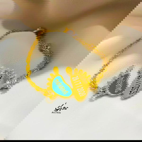 بريسليت للأم بإسم الطفل ❤️‍🔥 Image 2 Preview