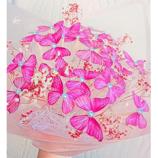 بوكية فراشات بينك 💗 Image 1 Preview