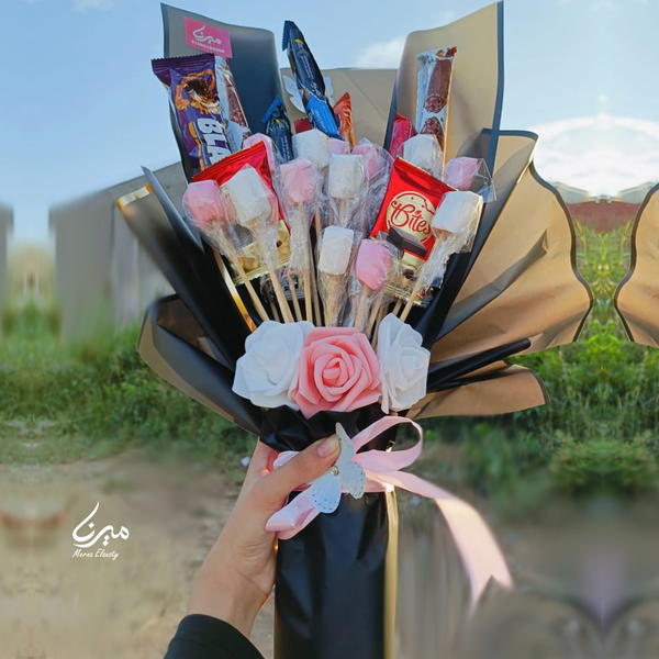 بوكية مارشميلو و شوكولاته وورد 🥰 Image 2 Preview