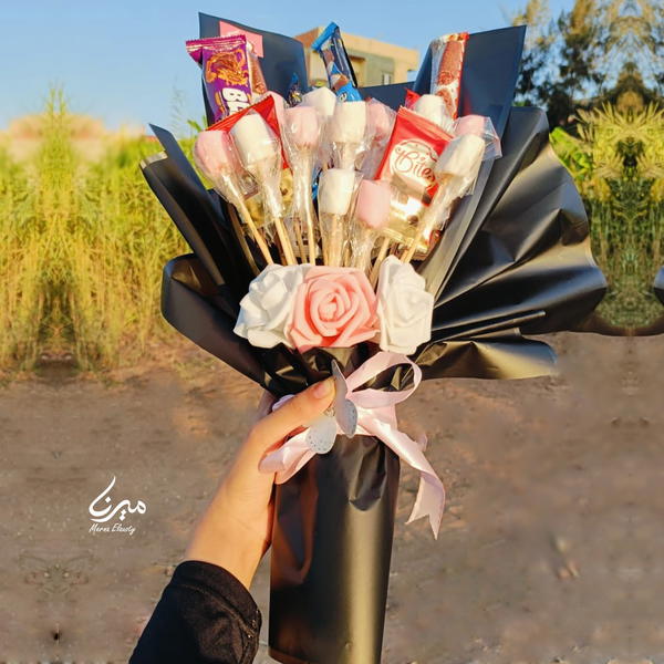 بوكية مارشميلو و شوكولاته وورد 🥰 Image 3 Preview
