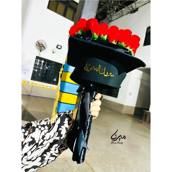 بوكية ورد بكاب التخرج ❤️ Image 5 Preview