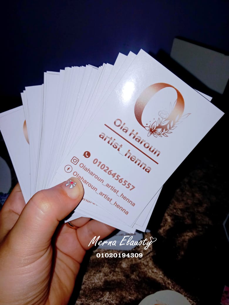 كارت شخصي وش فقط 9*6 ✨ Preview Image