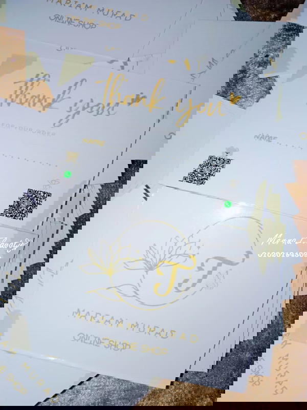 كروت شخصيه وش وضهر مقاس 6*9💖 Image 2 Preview