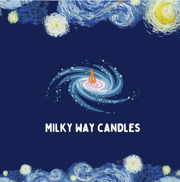 milky way candles  Logo